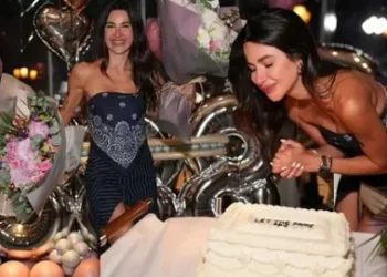 Nesrin Cavadzade 43. yaşını büyük coşkuyla kutladı! 