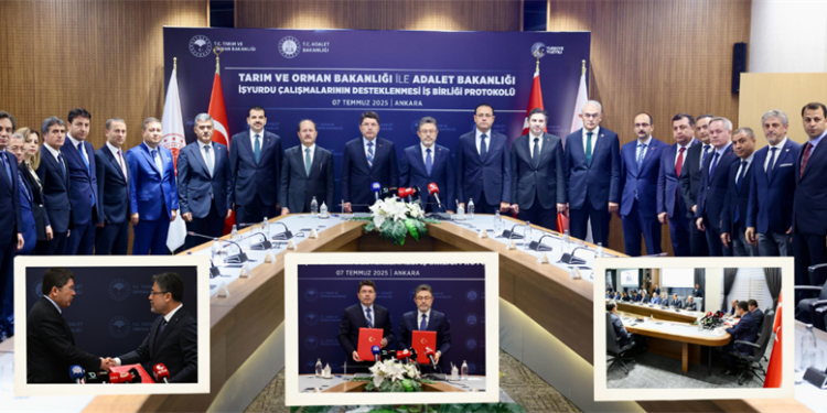 Tarım ve Orman Bakanlığı ile Adalet Bakanlığı Arasında İş Birliği