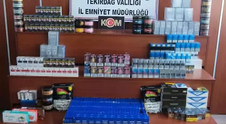 Tekirdagda Kacakcilik Operasyonu habermeydan