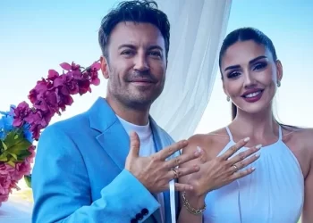 Tolga Güleç ile Öykü Cengiz nişanlandı