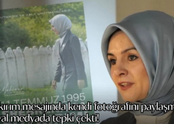 Bakan Göktaş’ın soykırım mesajında kendi fotoğrafını paylaşması sosyal medyada tepki çekti