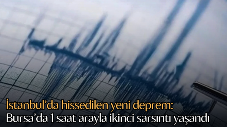 Bursa’da günün ikinci depremi meydana geldi.