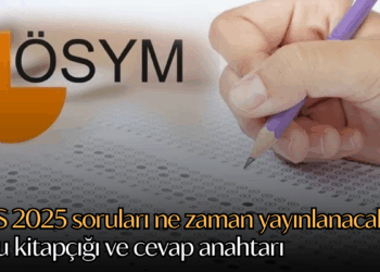 DGS 2025 soruları ne zaman yayınlanacak? Soru kitapçığı ve cevap anahtarı