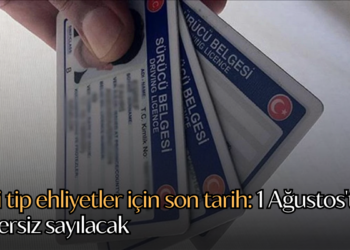 Eski tip ehliyetler için son tarih: 1 Ağustos’ta geçersiz sayılacak