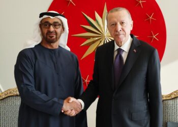 Cumhurbaşkanı Erdoğan, Al Nahyan ile görüştü