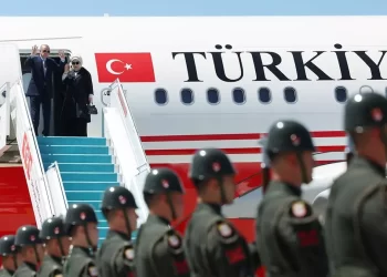 Erdoğan, Ekonomik İşbirliği Zirvesi için Hankendi’ye gitti