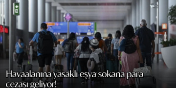 Havaalanına yasaklı eşya sokana para cezası geliyor