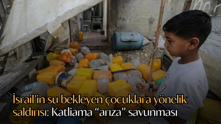 İsrail ordusunun Gazze Şeridi’nde su dağıtım noktasına düzenlediği hava saldırısında aralarında altı çocuğun da bulunduğu 10 Filistinli yaşamını yitirdi, 17 kişi yaralandı.