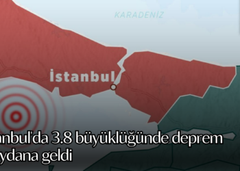 İstanbul’da 3.8 büyüklüğünde deprem meydana geldi