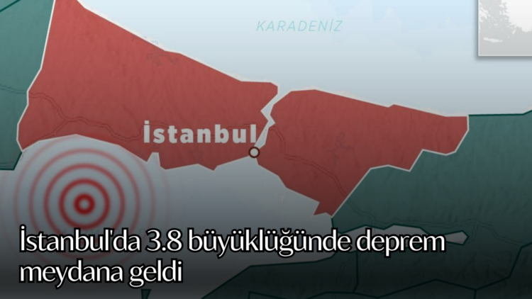 İstanbul’un Silivri ilçesi açıklarında 3,8 büyüklüğünde bir deprem yaşandı.