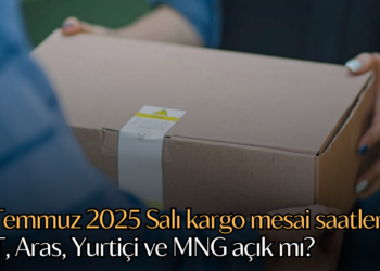 15 Temmuz 2025 Salı kargo mesai saatleri: PTT, Aras, Yurtiçi ve MNG açık mı?
