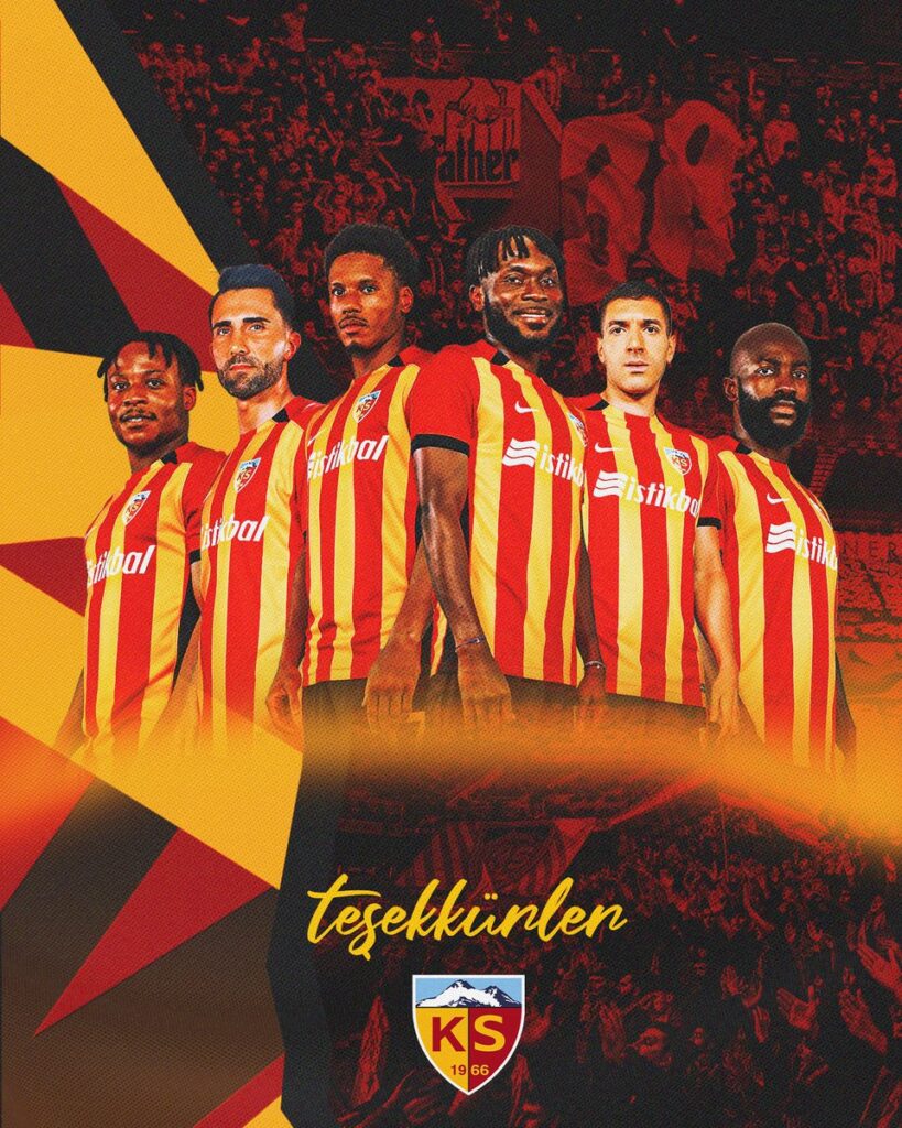 kayserispor 6 futbolcu ile yollarini ayirdi habermeydan