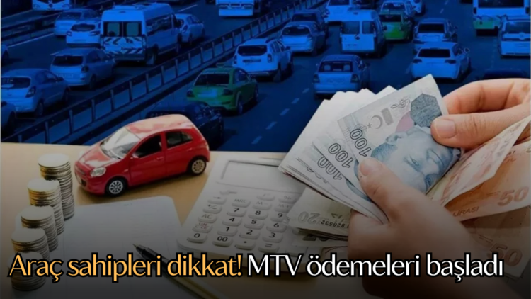 Motorlu Taşıtlar Vergisi’nin (MTV) ikinci taksit ödemeleri Temmuz ayı itibarıyla başladı.