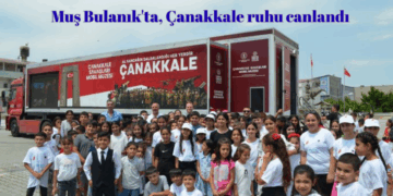 Muş Bulanık’ta, Çanakkale ruhu canlandı!