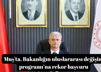 Muş’ta, Bakanlığın uluslararası değişim programı’na rekor başvuru!