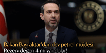 Bakan Bayraktar’dan dev petrol müjdesi: Rezerv değeri 4 milyar dolar!
