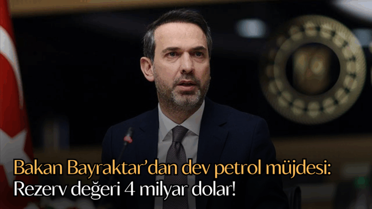 Enerji ve Tabii Kaynaklar Bakanı Bayraktar, bu yıl çeşitli bölgelerde yapılan çalışmalar sonucunda toplam 57 milyon varillik petrol rezervi tespit edildiğini açıkladı.