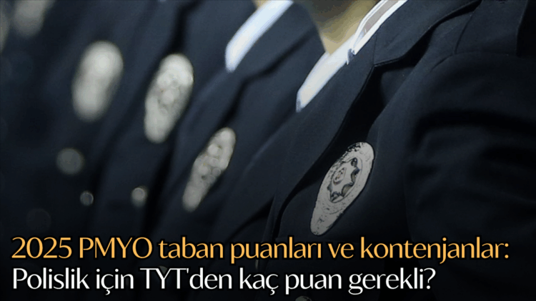 Polislik için TYT'den kaç puan gerekli?
