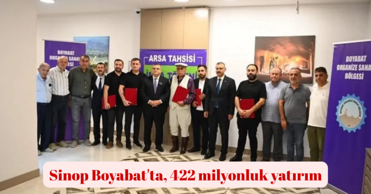 sinop boyabatta 422 milyonluk yatirim habermeydan