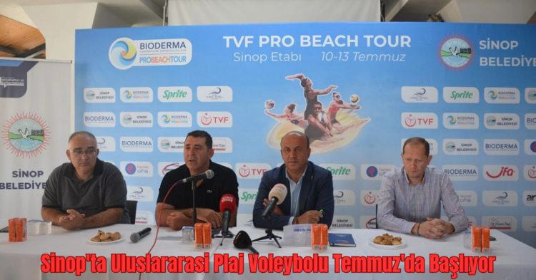 sinopta 7 uluslararasi pro beach voleybol turnuvasi temmuzda basliyor habermeydan 2