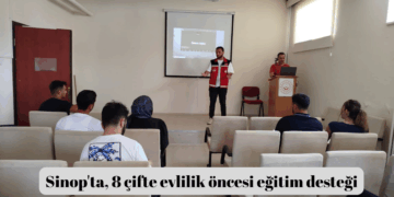 Sinop’ta, 8 çifte evlilik öncesi eğitim desteği!