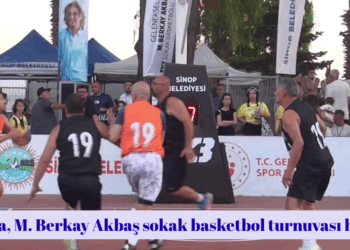 Sinop’ta, 8. M. Berkay Akbaş sokak basketbol turnuvası başladı!
