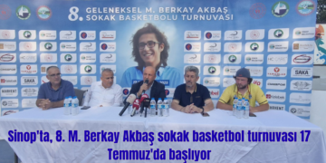 Sinop’ta, 8. M. Berkay Akbaş sokak basketbol turnuvası 17 Temmuz’da başlıyor!