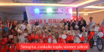 Sinop’ta, coşkulu toplu sünnet şöleni!