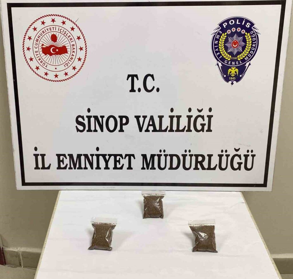 sinopta supheli sahsin uzerinden uyusturucu madde cikti habermeydan 1 e1751900912944
