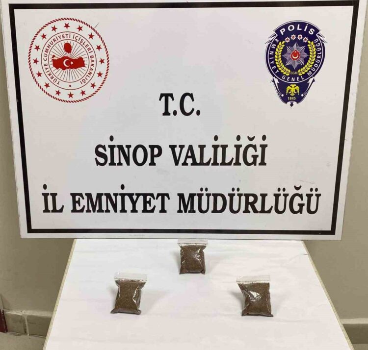 sinopta supheli sahsin uzerinden uyusturucu madde cikti habermeydan 1 e1751900912944