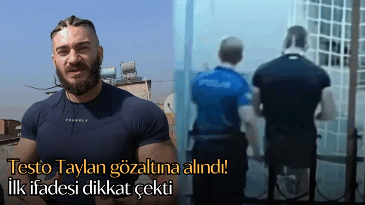 Sosyal medya fenomeni Taylan Özgüç Danyıldız, nam-ı diğer “Testo Taylan”, Kocaeli’nin Körfez ilçesinde komşusunun 14 yaşındaki çocuğunu darbettiği iddiasıyla gözaltına alındı.