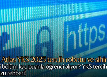 YÖK Atlas YKS 2025 tercih robotu ve sihirbazı (TYT-AYT): Hangi bölüm kaç puanla öğrenci alıyor? YKS tercih kılavuzu rehberi!