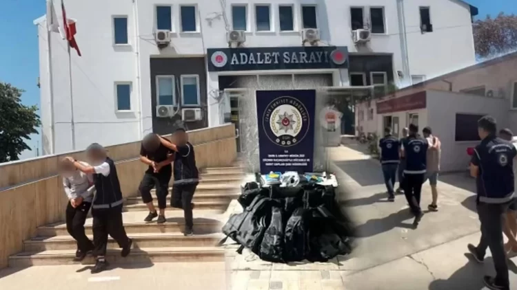 22 kaçakçılık organizatörü tutuklandı.