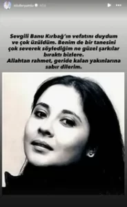 Banu Kirbag hayatini kaybetti1 habermeydan