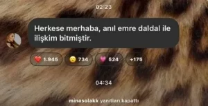 Manifest grubu uyesi Mina Solak acikladi Iliskimiz bitti1 habermeydan