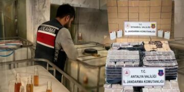 “Sahte Alkol İmalatçılarına” Yönelik Operasyon