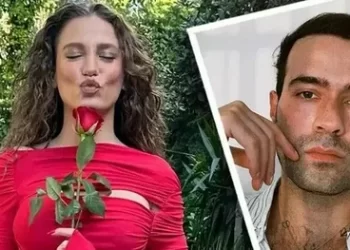 Serenay Sarıkaya ve Mert Demir’in romantik anları dikkat çekti!