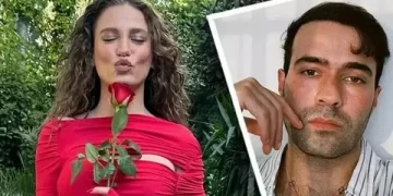 Serenay Sarıkaya ve Mert Demir’in romantik anları dikkat çekti!