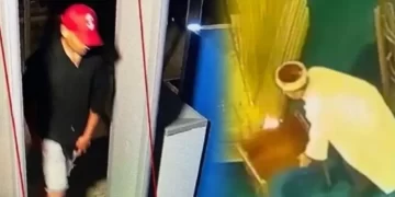 Ayasofya Camii’nde yangın çıkarmaya kalkışan şüphelinin görüntüleri ortaya çıktı!