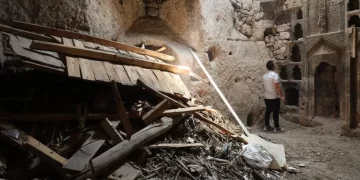 Boşaltılan kömürlükten Taşkın Paşa’ya ait 600 yıllık ibadethane çıktı!