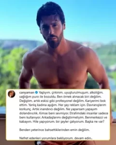 can yamandan ilgi ceken paylasim habermeydan