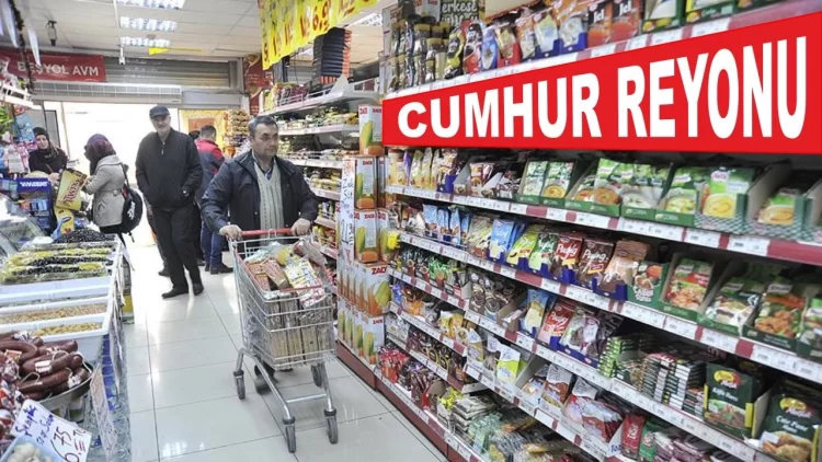 Marketlerde “Cumhur Reyonu” uygulaması başlıyor.
