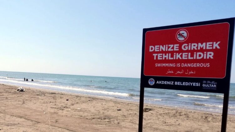 Denize girmek yasaklandı mı?