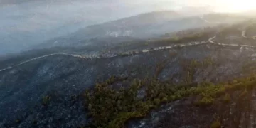 Çanakkale Gelibolu’daki yangın söndürüldü