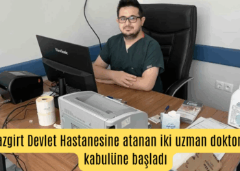 Malazgirt Devlet Hastanesine atanan iki uzman doktor hasta kabulüne başladı!