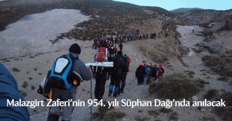 malazgirt zaferinin 954 yili suphan daginda anilacak habermeydan