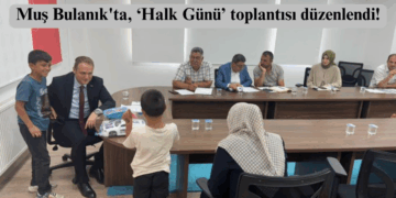 Muş Bulanık’ta, ‘Halk Günü’ toplantısı düzenlendi!