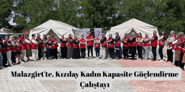 Muş Malazgirt’te, Kızılay Kadın Kapasite Güçlendirme Çalıştayı!