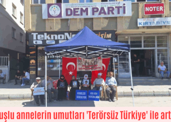 Muşlu annelerin umutları ‘Terörsüz Türkiye’ ile arttı!