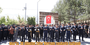 Muş’ta, 30 Ağustos Zafer Bayramı coşkuyla kutlandı!